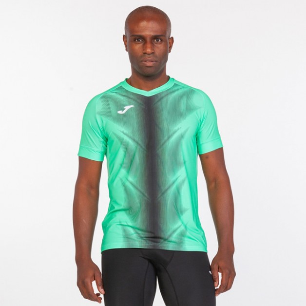 Футболка JOMA зелено-черная OLIMPIA 101370.401