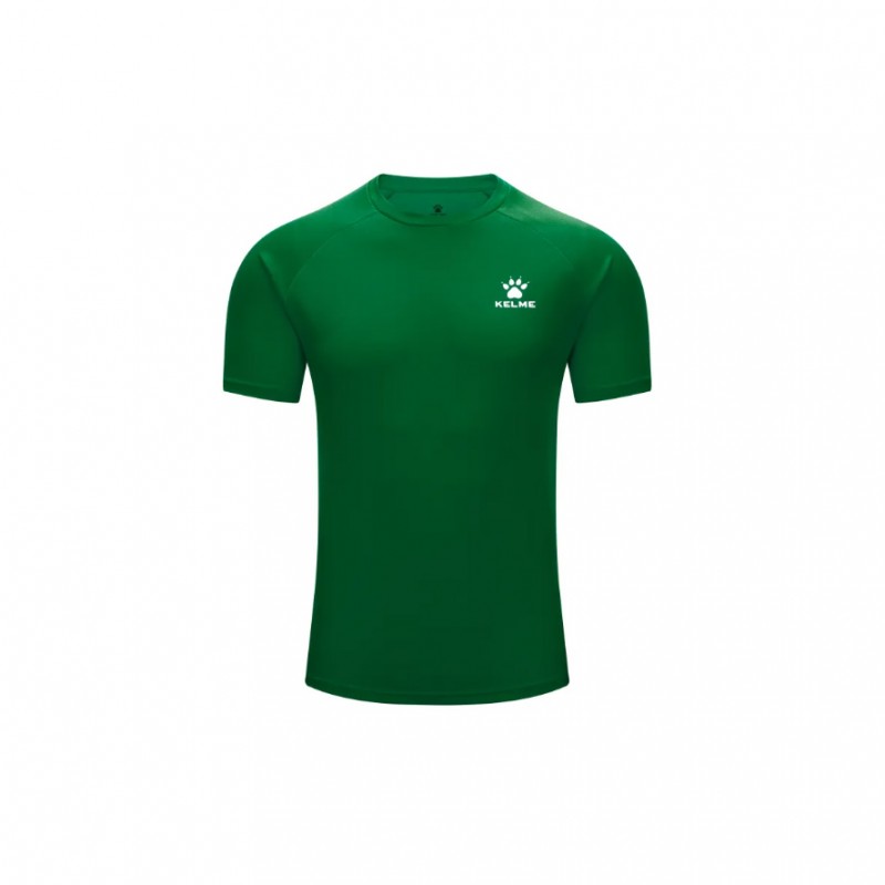 Футболка  Kelme зеленая детская TRAINING II 7451TX3365.9300