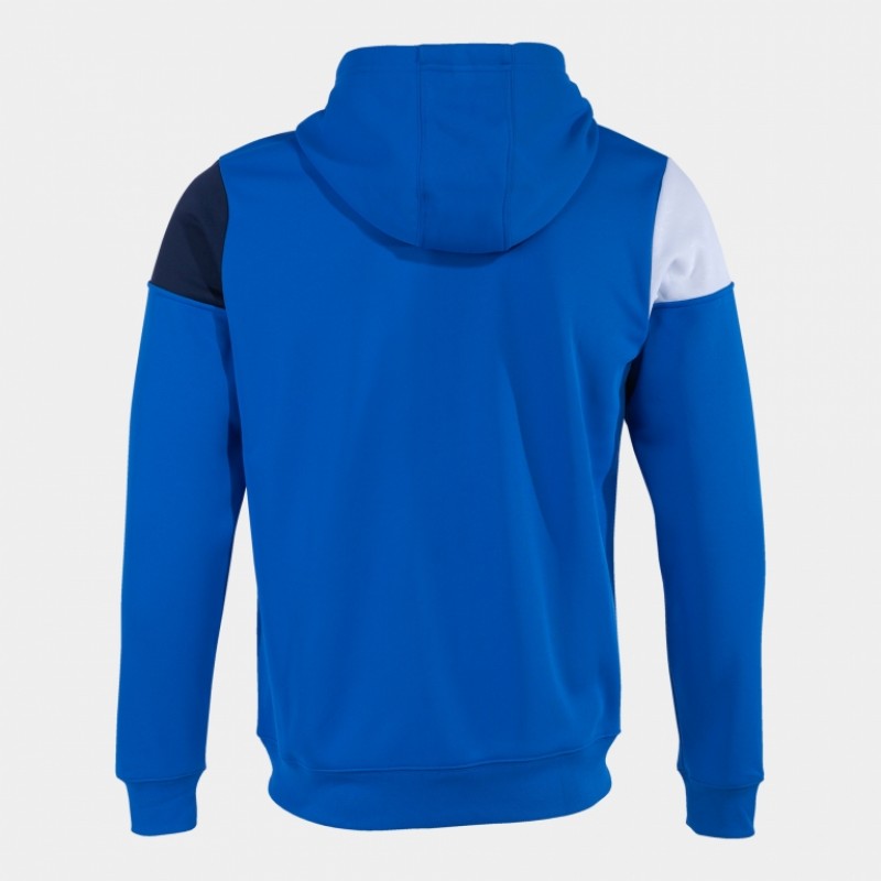 Олимпийка Joma с капюшоном сине-белая CREW V 103087.703