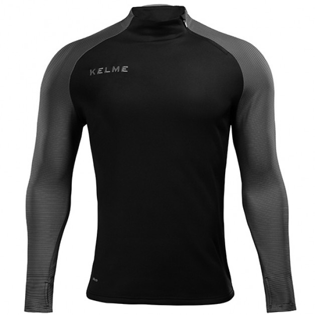 Реглан Kelme чорно-сірий дитячий MONTES 3873301.9021