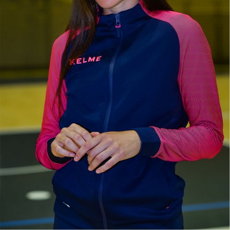 Олимпийка  Kelme т.сине-розовая детская MONTES 3873300.9420