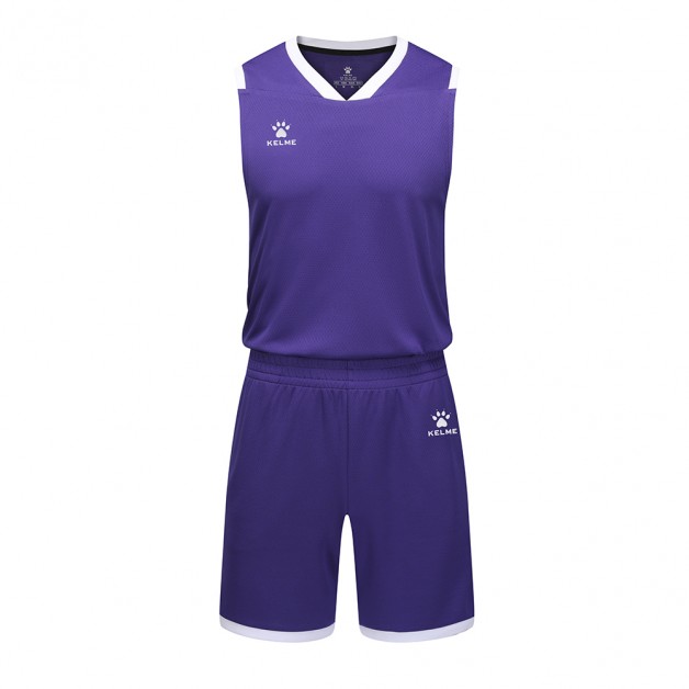 Комплект баскетбольної форми 8352LB1028.9500 Kelme фіолетовий