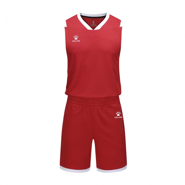 Комплект баскетбольної форми 8352LB1028.9600 Kelme червоний
