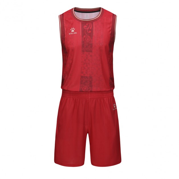 Комплект баскетбольної форми 8352LB1029.9600 Kelme червоний