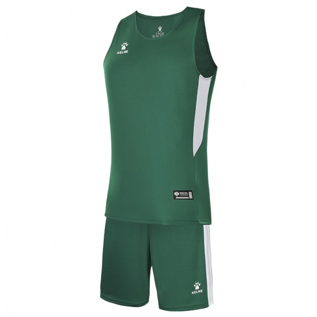 Комплект баскетбольной формы KELME BOSTON зеленый 8152LB1001.9300