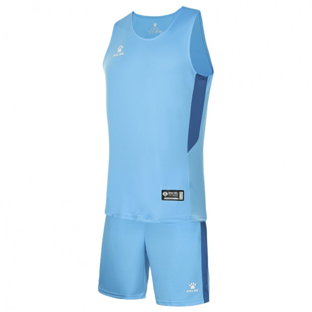 Комплект баскетбольної форми KELME BOSTON блакитний 8152LB1001.9405