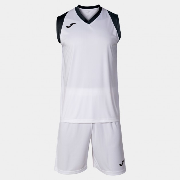 Комплект баскетбольной формы бело-черный JOMA  FINAL II 102849.201