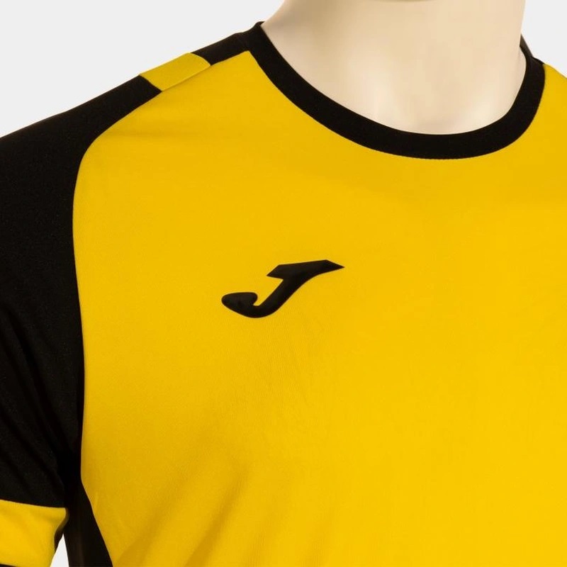 Комплект Joma жовто-чорний  футболка короткий рукав і шорти LIDER 104285.901