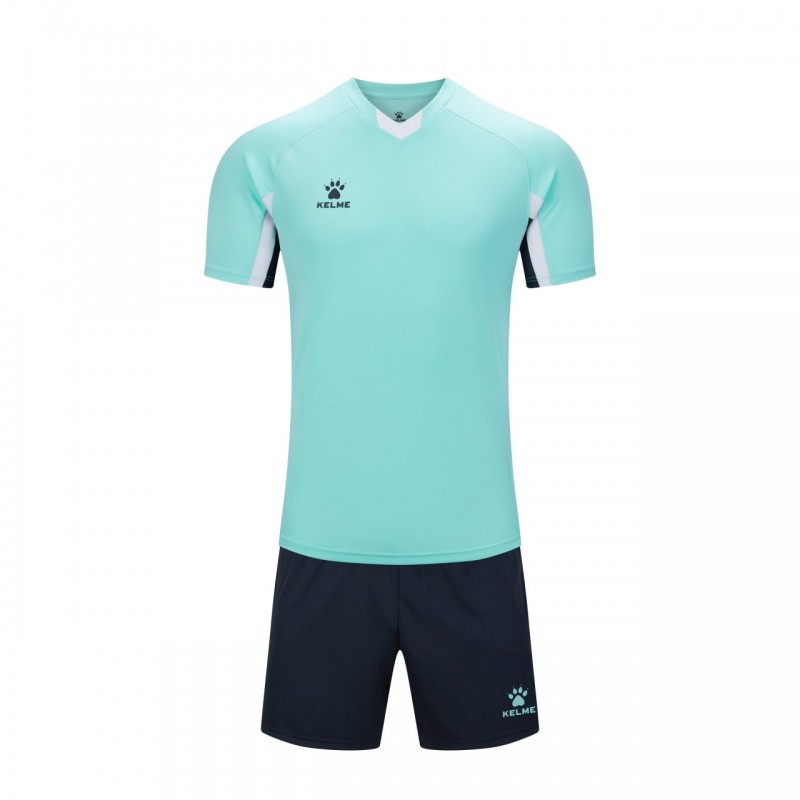 Комплект футбольной формы Kelme мятный короткий рукав PORTO 8251ZB1002.9328