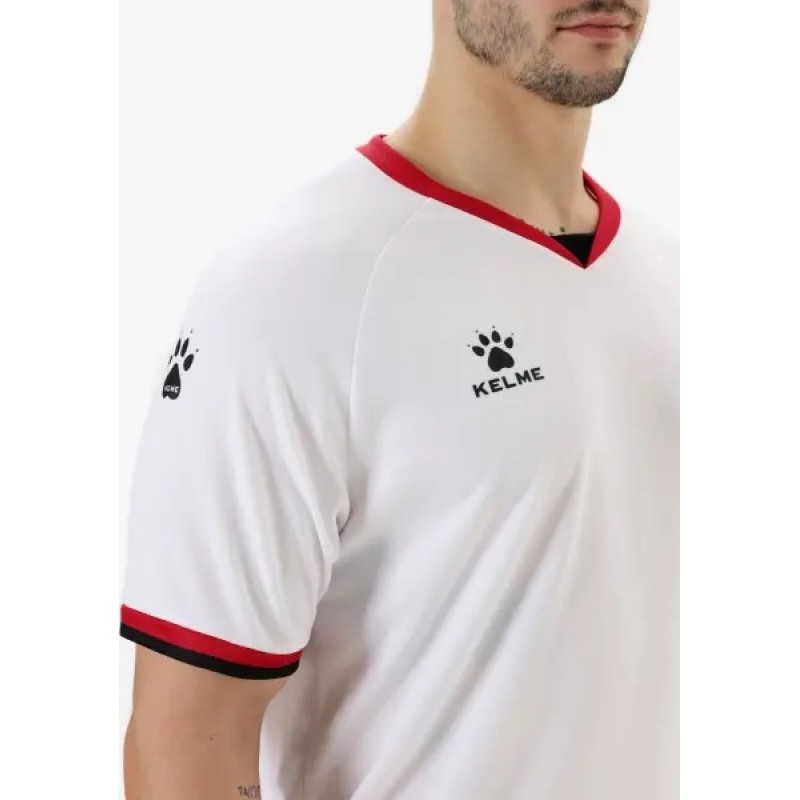 Комплект футбольной формы Kelme белый короткий рукав KADIS II 8551ZB11084.9100
