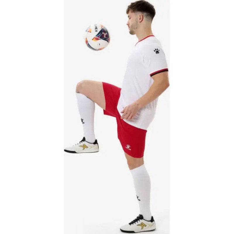 Комплект футбольной формы Kelme белый короткий рукав KADIS II 8551ZB11084.9100