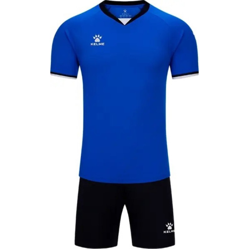 Комплект футбольної форми Kelme синій короткий рукав KADIS II 8551ZB11084.9481