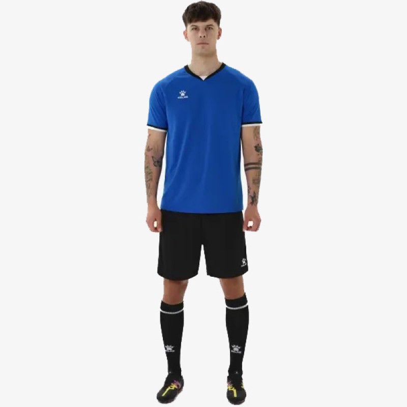 Комплект футбольної форми Kelme синій короткий рукав KADIS II 8551ZB11084.9481