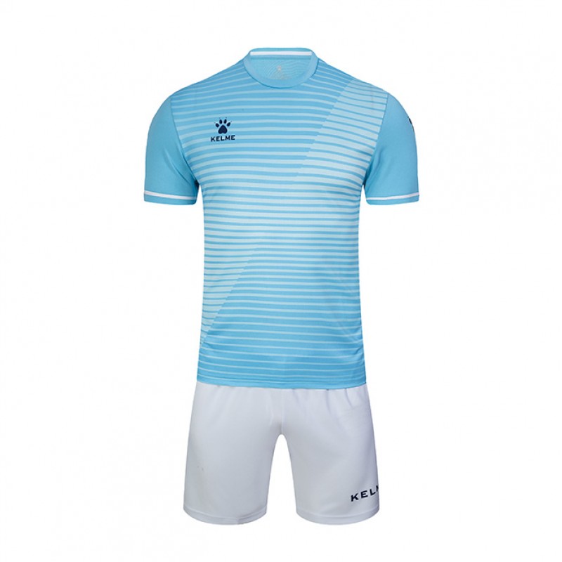 Комплект футбольной формы KELME MALAGA голубовато-белый 3801169.9449