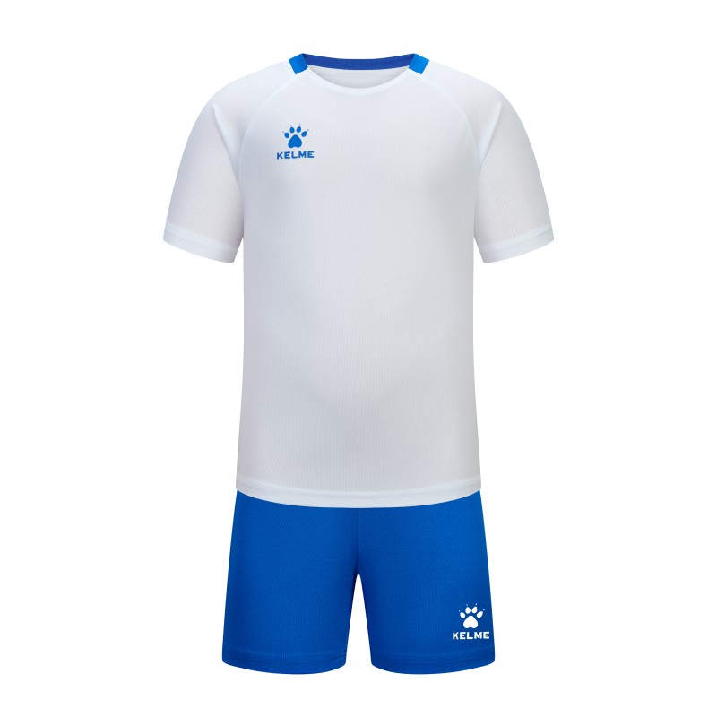 Комплект детской футбольной формы белый Kelme LUGO 8451ZB3245.9100