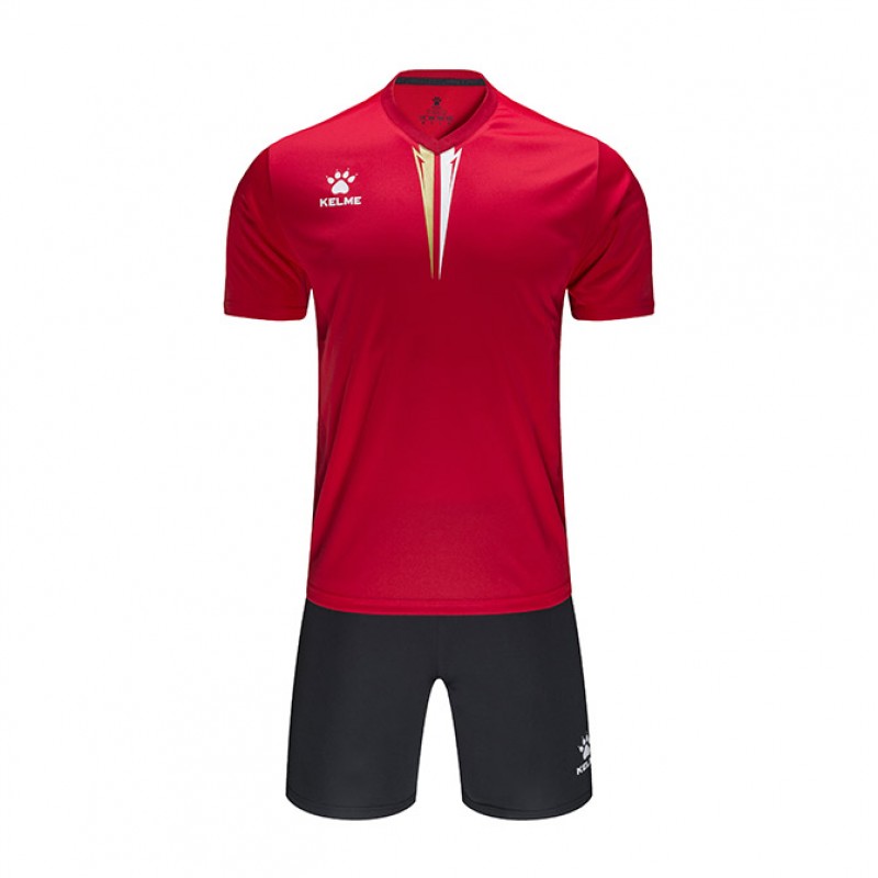 Комплект футбольной формы KELME VALENCIA красно-белый 3891047.9610
