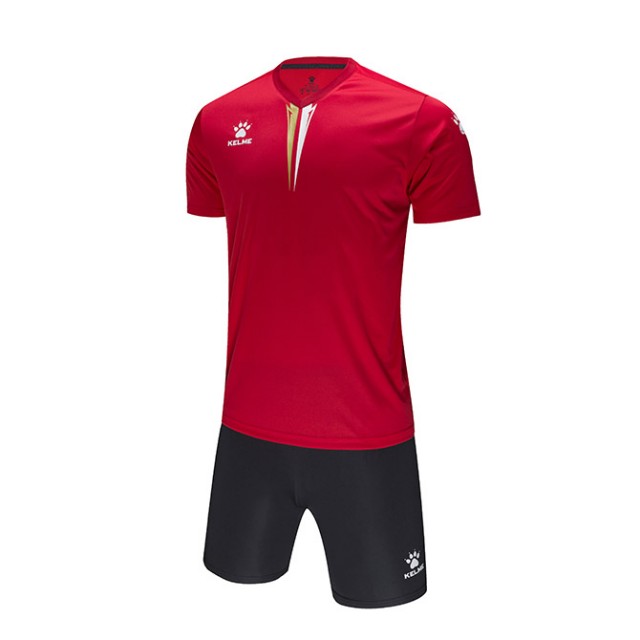 Комплект футбольной формы KELME VALENCIA красно-белый 3891047.9610