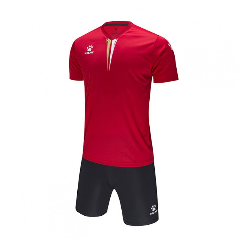 Комплект футбольной формы KELME VALENCIA красно-белый 3891047.9610