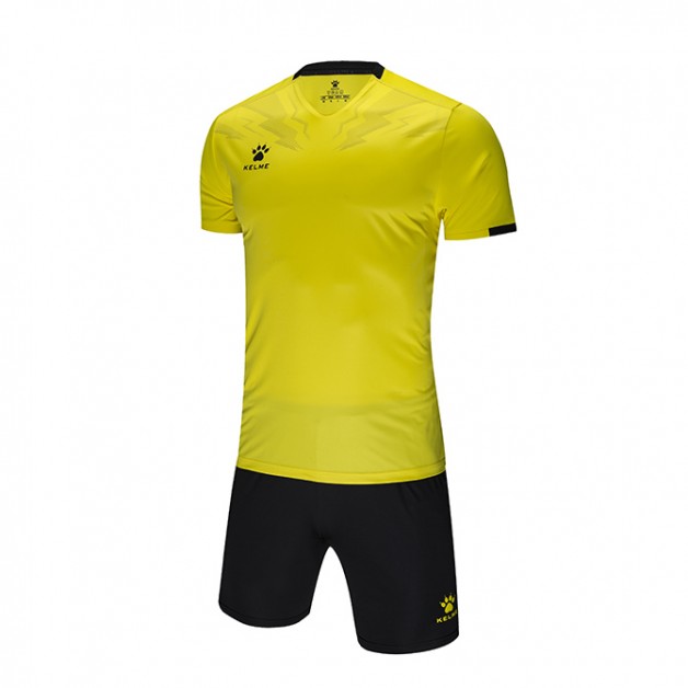 Комплект футбольної форми KELME FLASH жовто-чорний 3891049.9712