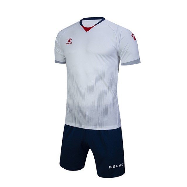 Комплект футбольной формы KELME MIRIDA бело-красный 3801096.9107