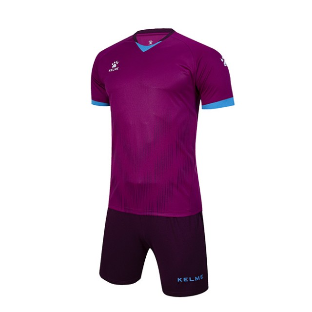 Комплект футбольной формы KELME MIRIDA фиолетово-синий 3801096.9508