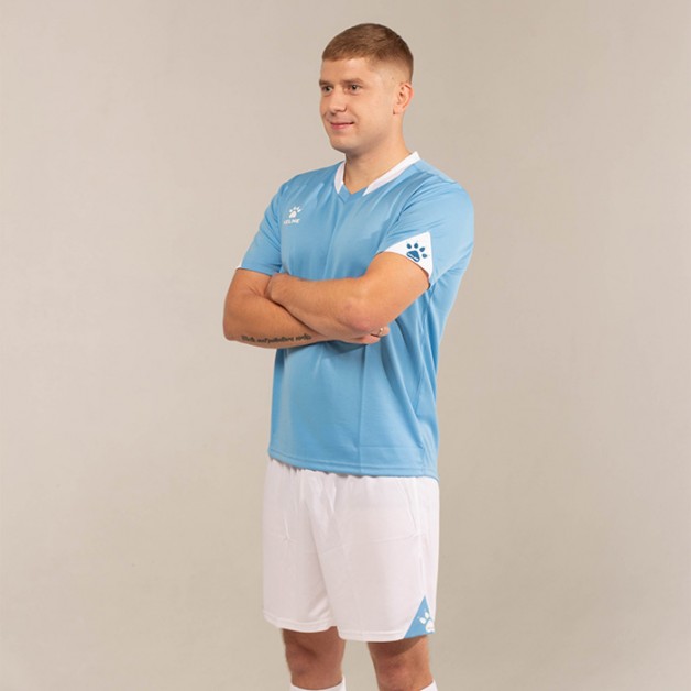 Комплект футбольної форми KELME GIRONA блакитно-білий 3801099.9476