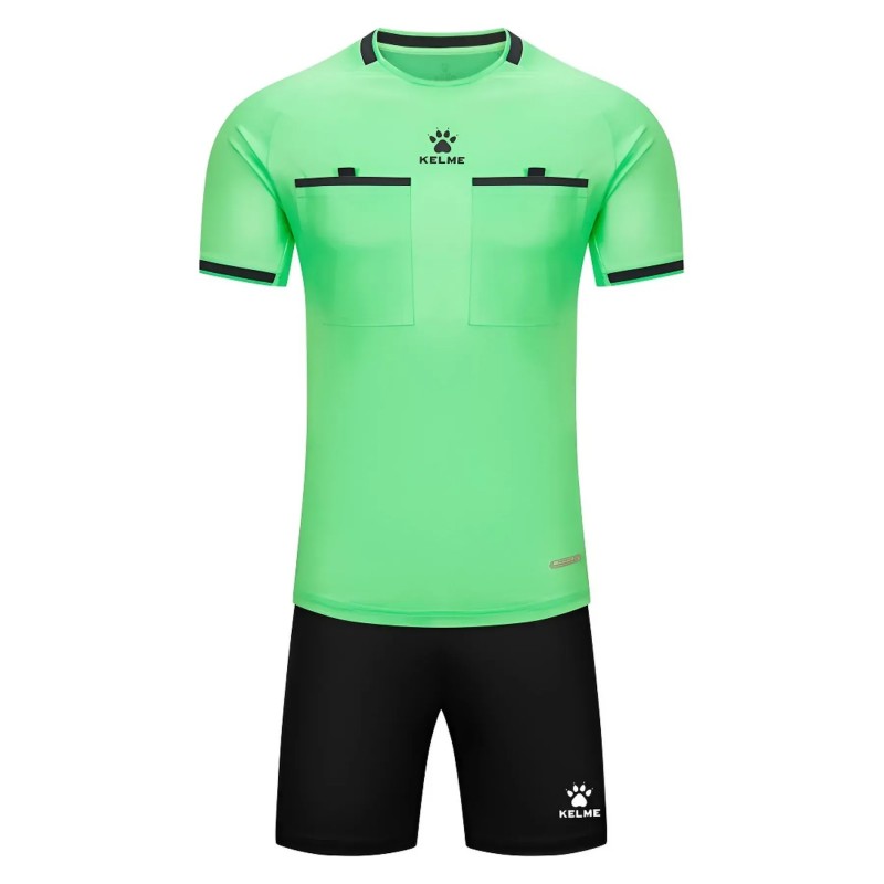 Комплект судейской формы Kelme зеленый короткий рукав 8551ZB11075.9300