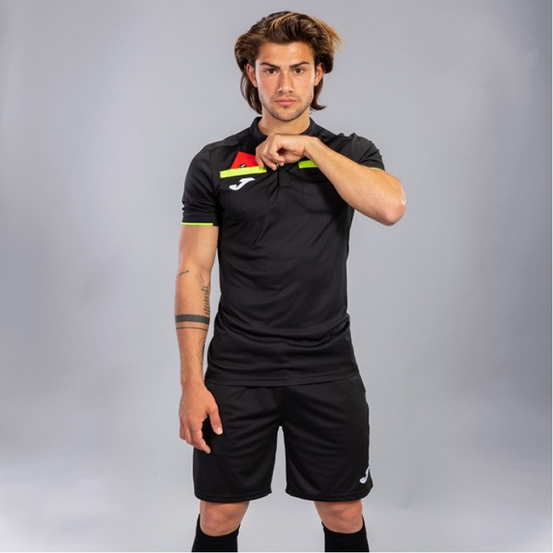Судейская футболка черно-желтая JOMA REFEREE 101299.121