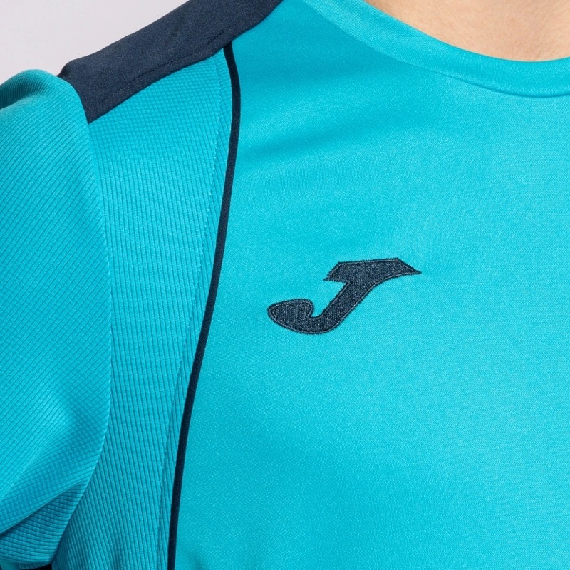 Футболка Joma бирюзово-темно-синяя короткий рукав CHAMPION VII 103081.013