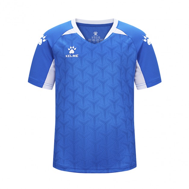 Футболка дитяча KELME синьо-біла короткий рукав VICTORY 8351ZB3196.9481