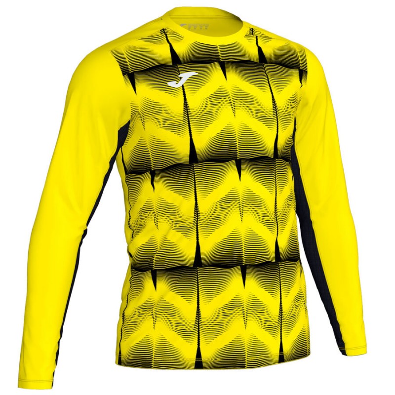 Футболка воротарська Joma жовта довгий рукав DERBY IV 101301.061