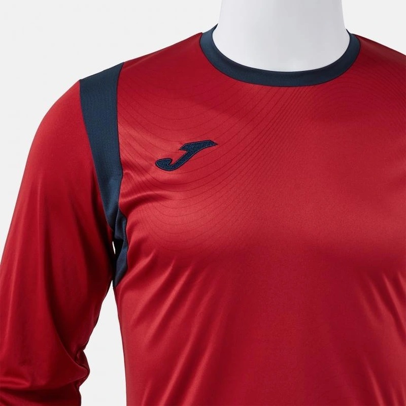 Комплект вратарской формs Joma красно-темно-синий длинный рукав ZAMORA XI 105196.603