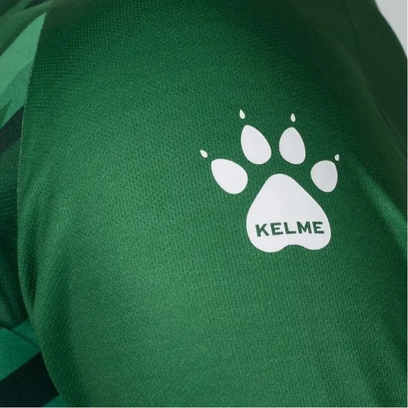 Комплект воротарської форми Kelme дитячий с захистом зелений довгий рукав ZAMORA II 7361ZB3256.9300