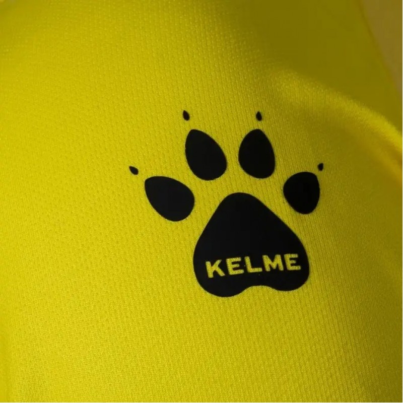 Комплект воротарської форми Kelme дитячий з захистом жовтий довгий рукав ZAMORA II 7361ZB3256.9716