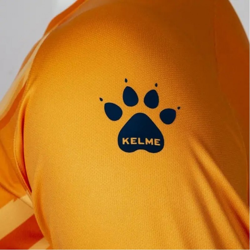 Комплект воротарської форми Kelme дитячий із захистом оранжевий довгий рукав ZAMORA II 7361ZB3256.9807