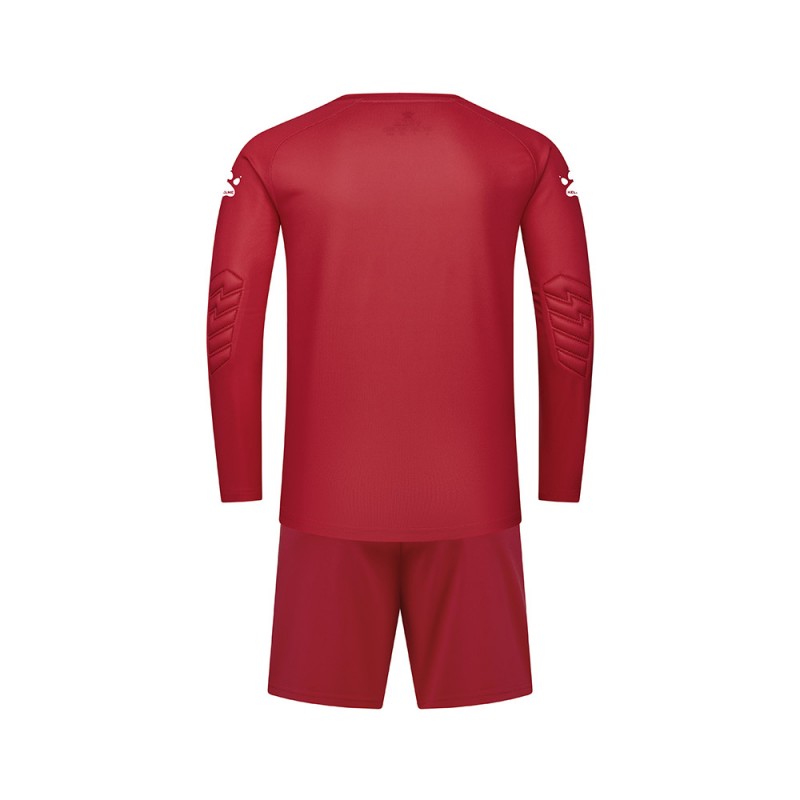Комплект вратарской формы Kelme детский красный длинный рукав ZAMORA III 8461ZB3243.9600