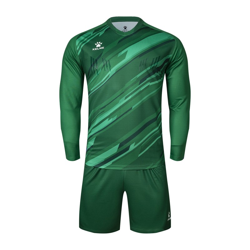 Комплект детской вратарской формы зеленый KELME 3803286.9300