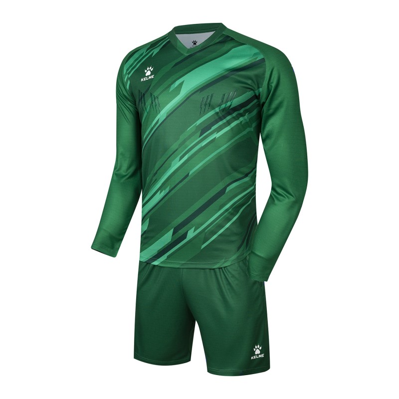Комплект детской вратарской формы зеленый KELME 3803286.9300