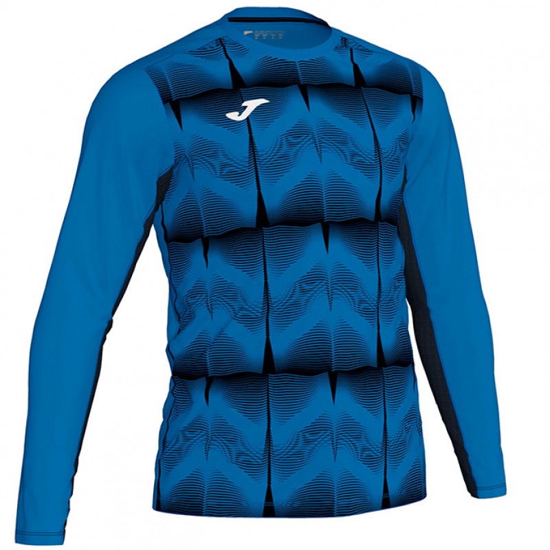 Футболка вратарская сине-черная д/р JOMA DERBY IV 101301.721