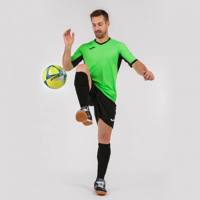 Футболка Joma салатово-черная короткий рукав CHAMPION IV 100683.021