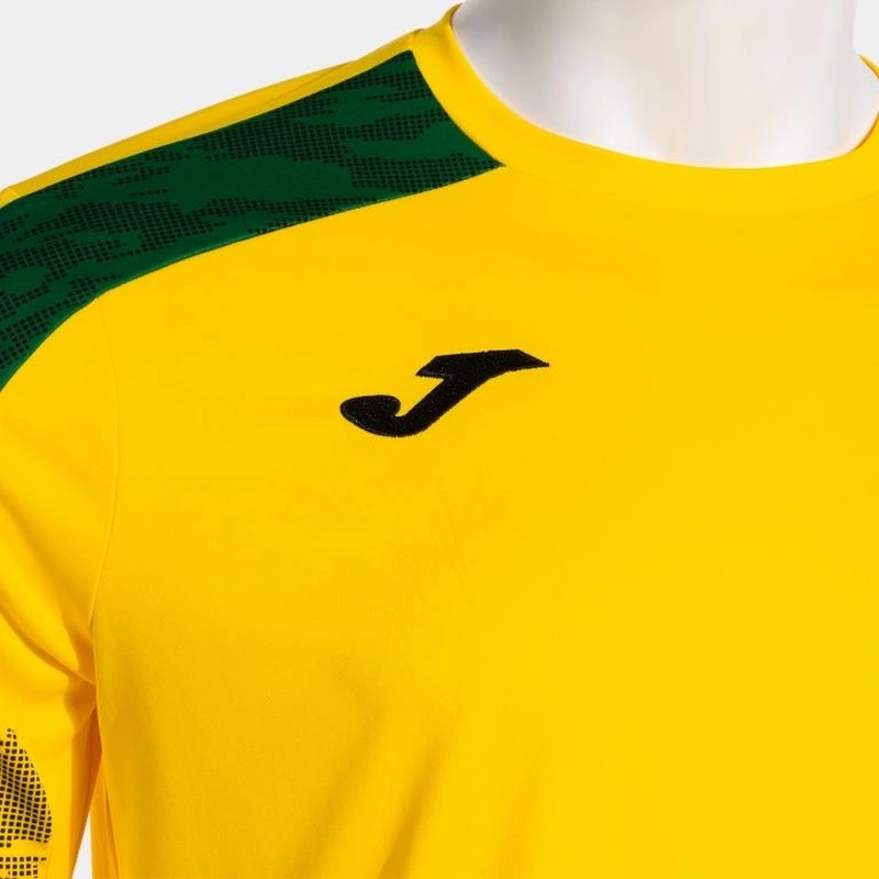 Футболка Joma желто-зеленая короткий рукав CHAMPION VIII 104263.904