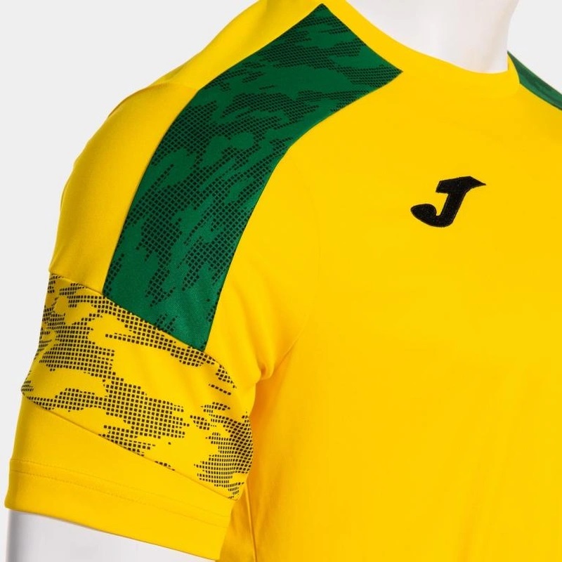 Футболка Joma желто-зеленая короткий рукав CHAMPION VIII 104263.904