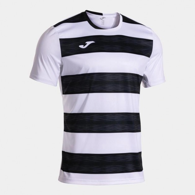 Футболка Joma черно-белая короткий рукав EUROPA VI 104375.201