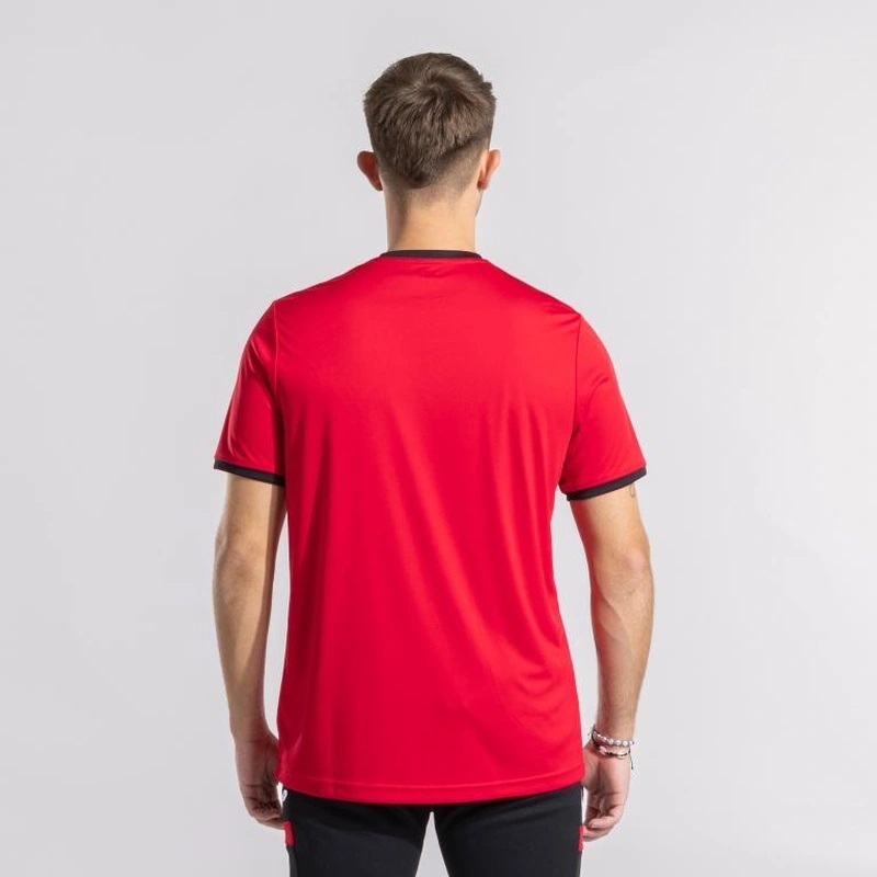 Футболка Joma красно-черная короткий рукав COMBI PREMIUM 104494.601