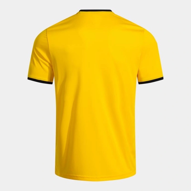 Футболка Joma желто-черная короткий рукав COMBI PREMIUM 104494.901