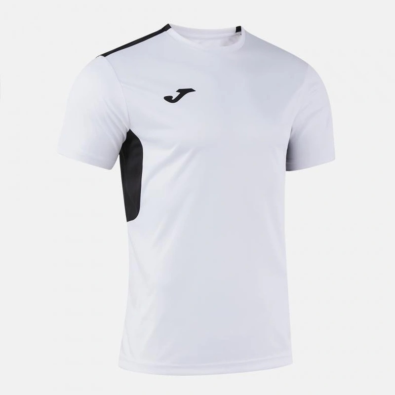 Футболка Joma бело-черная короткий рукав WINNER IV 105002.201