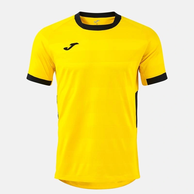 Футболка Joma желто-черная короткий рукав TOLETUM VII 105021.901