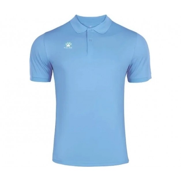 Футболка-поло Kelme блакитна короткий рукав STREET II 3891064.9405