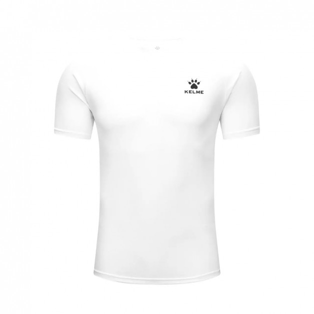 Футболка Kelme біла короткий рукав TRAINING II 7451TX1365.9100