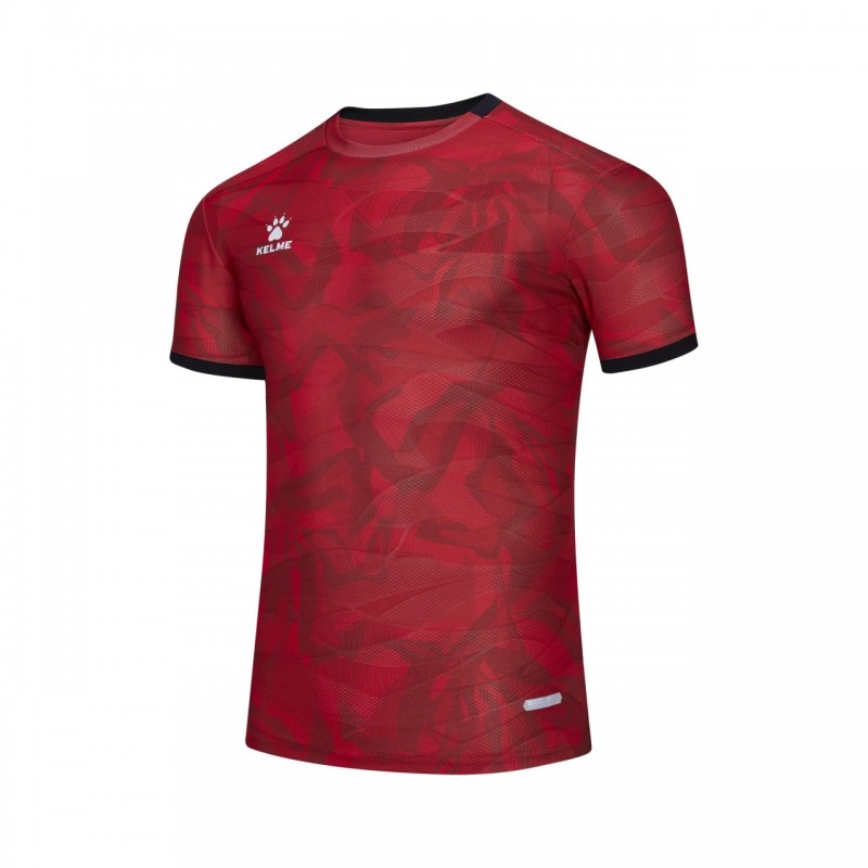 Футболка Kelme красная короткий рукав 8551ZB11080.9600